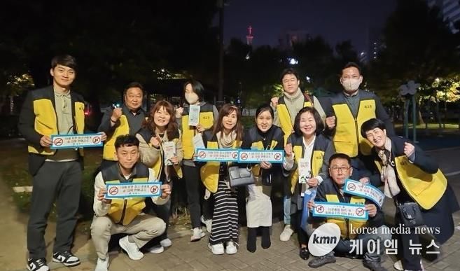 평택시 세교동 청소년지도위원회, 수능 후 청소년 유해환경 점검 및 보호 야간 캠페인 실시