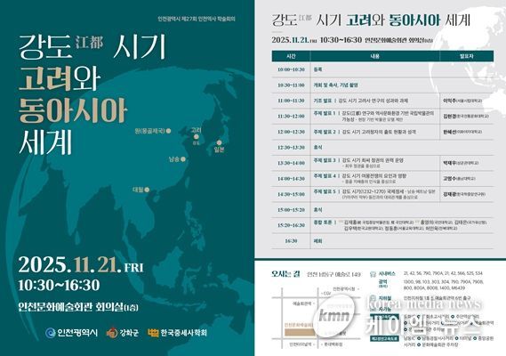 제27회 인천역사 학술회의 개최