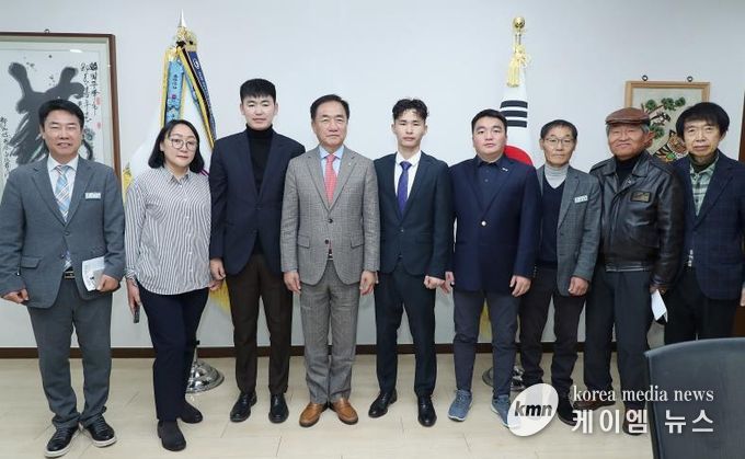 몽골 울란바트라시 공원국, 평택시 방문하여 바람길숲과 정원, 공원시설 견학