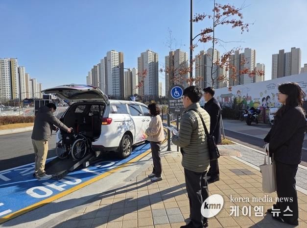 파주시, 지티엑스-에이(GTX-A) 운정중앙역에 ‘교통약자 전용 승강장’ 설치