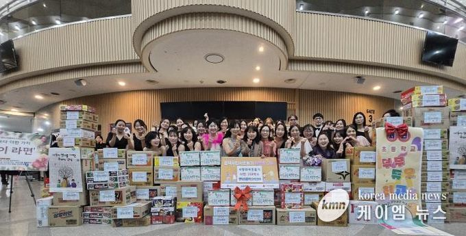 평택교원플루트오케스트라, 라면 140박스로 지역사회 온기 전해