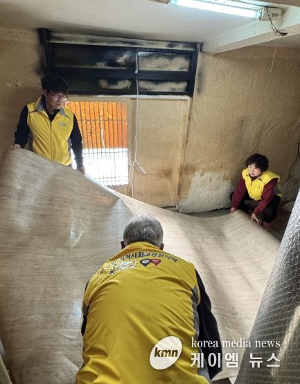 오성면 지역사회보장협의체, 겨울맞이 거주환경 개선 봉사