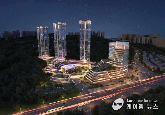 대규모 종합병원(고려대학교 의료원) 조감도