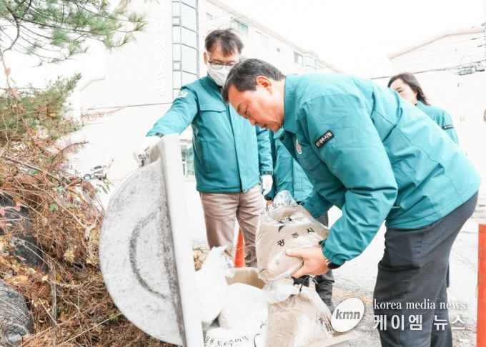 광주시, 제설·한파 대비 주요 시설 현장 점검 실시