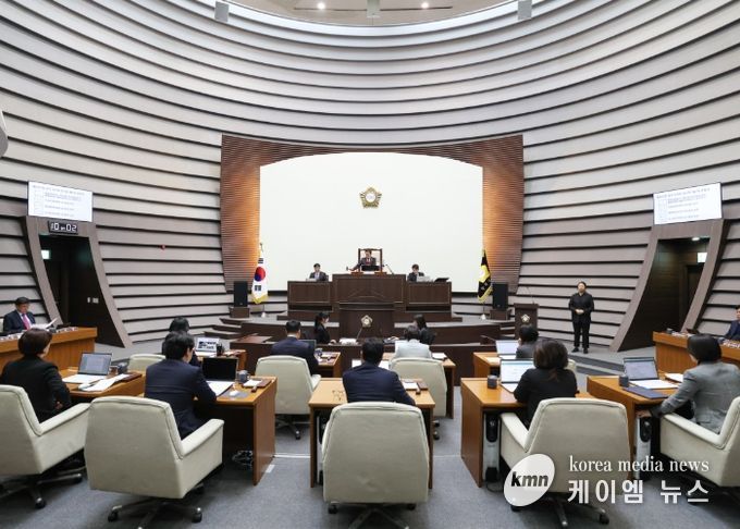 광주시의회, 제321회 제2차 정례회 개회… 내년 본예산 등 처리