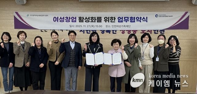 여성창업 지원 공동협력 MOU 체결