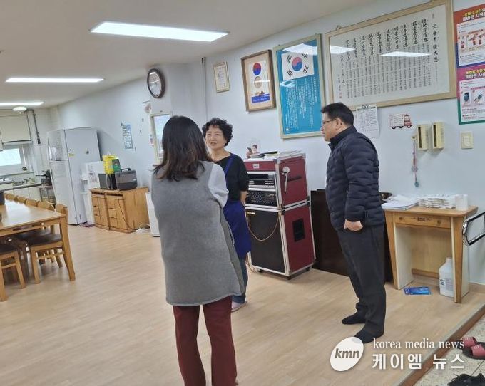 수원시 영통구 영통1동, 겨울철 안전한 경로당 이용을 위한 사전 점검 실시