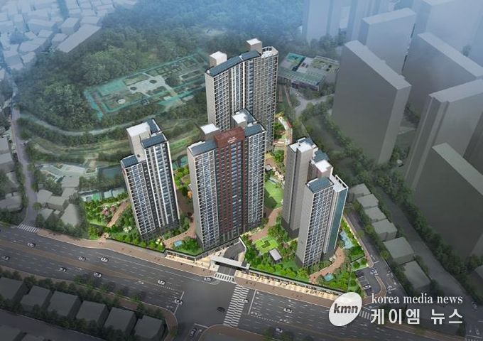 장암6구역 조감도