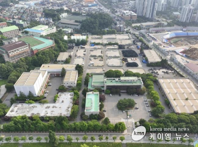 한전자재검사처 전경