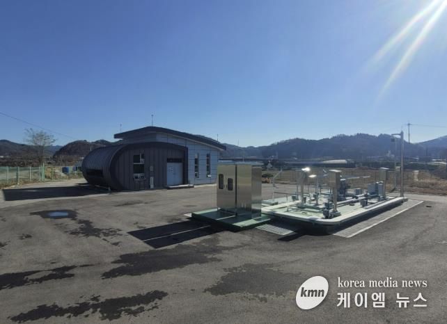 신양공공하수처리시설 증설사업 모습