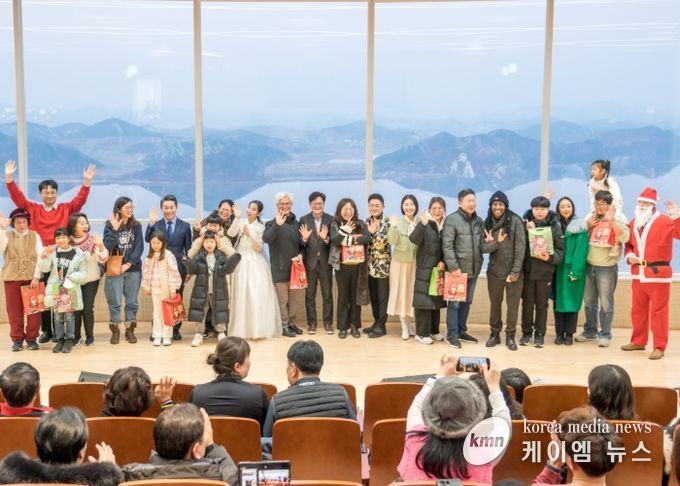 지난 2023년 애기봉에서 열린 크리스마스 트리 점등식 행사