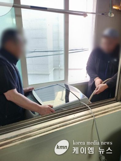 남양주 진접읍-스테이박스, 취약가구에 중고 세탁기 지원 …맞춤형 복지 실현