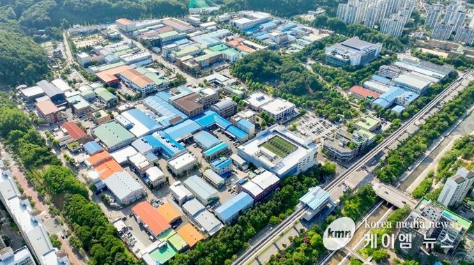 용현산업단지 전경