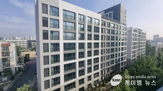 지난달 오정구 원종동 광성보원 가로주택정비사업이 준공을 마쳤다.