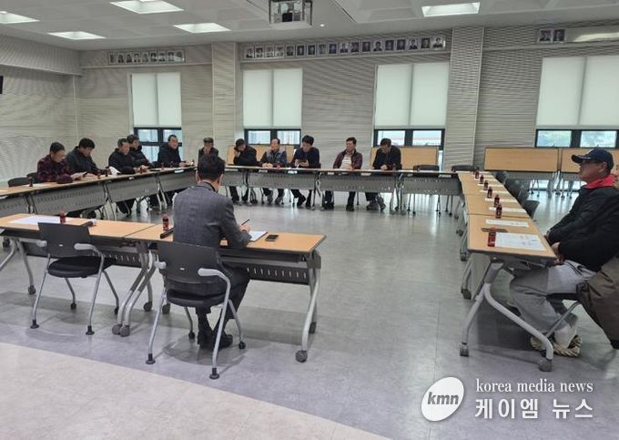 '25 ~'26년 안성시 미양면 마을제설단 운영 간담회 개최