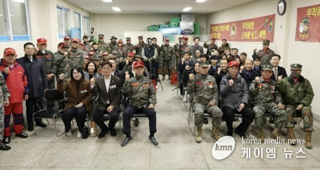 성남시의회, 성남시해병대전우회 송년회 참석