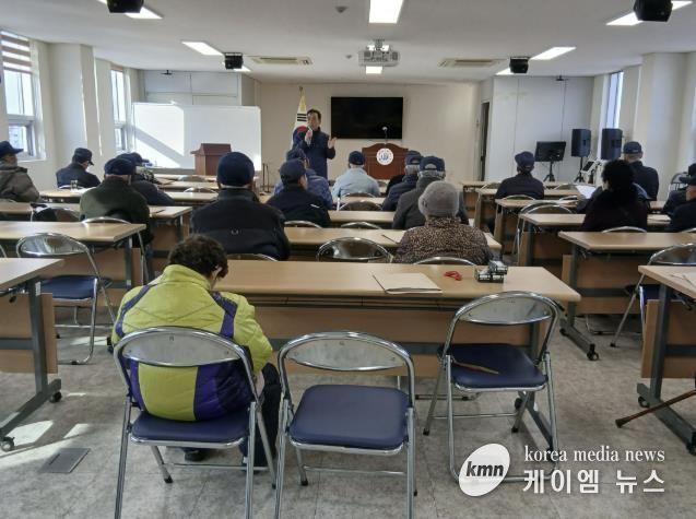 6·25참전유공자회 연말총회 모습