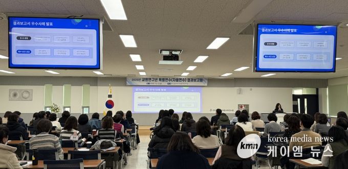 인천광역시교육청교육연수원, 교원연구년 특별연수 결과보고회 개최