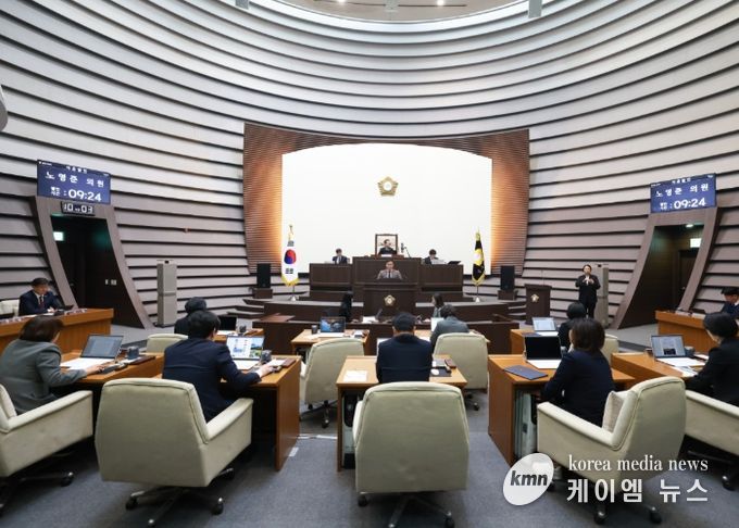 광주시의회 제321회 제2차 정례회를 끝으로 2025년도 의사일정 모두 마무리