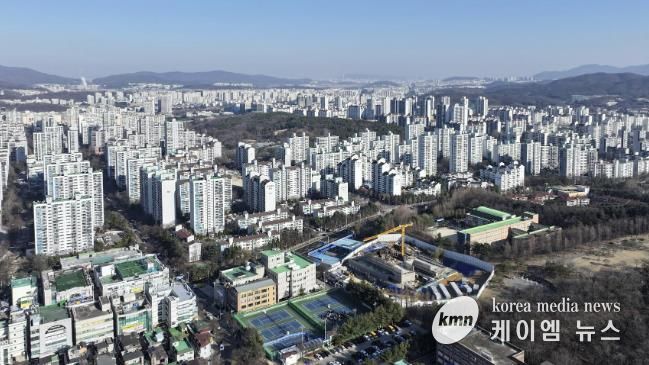 분당 노후계획도시 전경