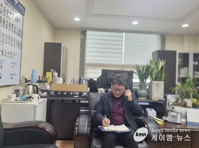 고양시 고봉동, 새해맞이 독거어르신 안부 확인