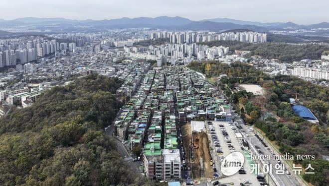 은행1·금광2구역 및 주변 전경 사진