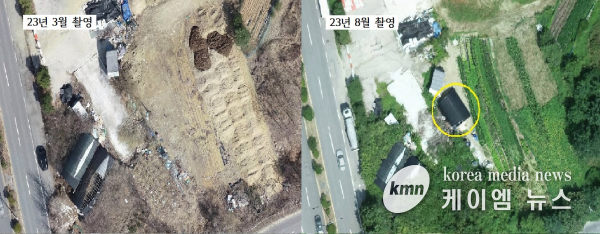 경기도, 지난해 드론 활용 개발제한구역 단속. 불법의심 158건 탐지