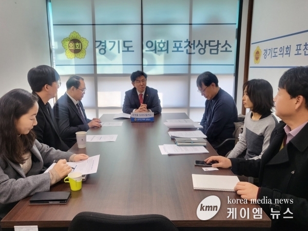 윤충식 의원, 장애인 체육 활성화를 위한 정담회 개최