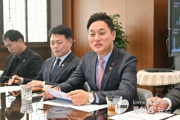 오석규 부위원장, 경기북부특별자치도 설치와 지역 SOC 사업 논의 포천시 단체장 면담 나서