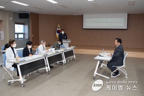 고준호 의원, 경기도의료원 파주병원 노후 구급차 교체 예산 1억원 확보.