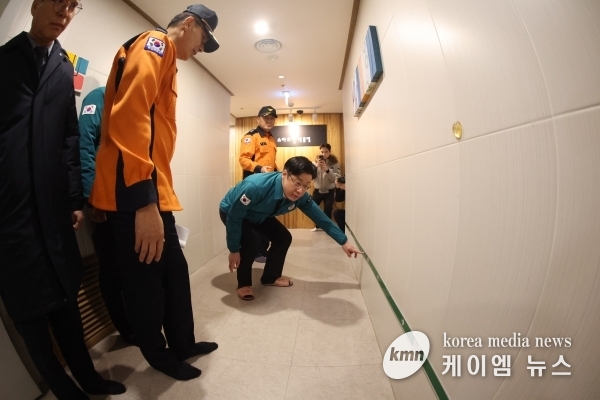 오병권 부지사, 안양·시흥 원룸텔 등 화재 예방 점검