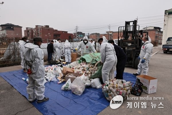 영농폐기물, 공동집하장에 가져가시고 보상받으세요~