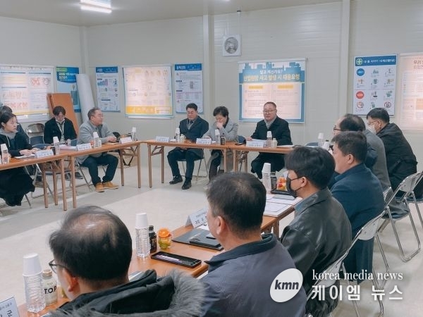 김영민 도의원, 국지도 84호선 화성 중리-용인 천리 도로개설공사 관련 민원 대책회의 가져