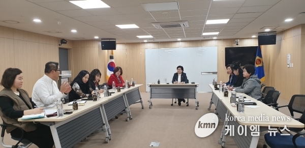 김옥순 의원, 의왕시 여성단체와 정담회 개최