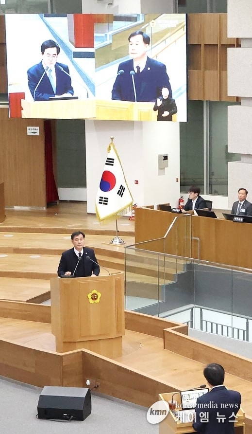 윤종영 경기도의원, 김동연 경기도지사에게 경기북부특별자치도 추진 미흡한 점 지적