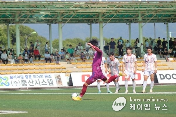 남양주시민축구단, K4 9라운드 홈경기 첫 승