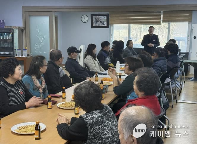 가평군 상면, 새해맞이 마을 순회 방문