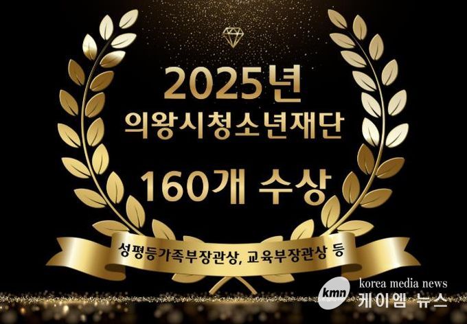 의왕시청소년재단, 2025년 수상 160건...청소년 정책 성과 입증