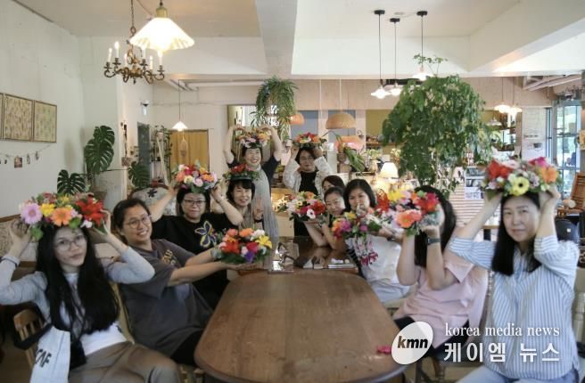 치유농업시설 '앤의정원'에서 프로그램은 운영하고 있다.