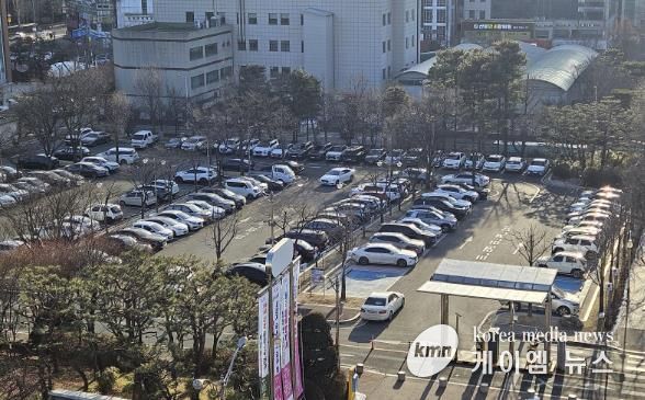 군포시청주차장