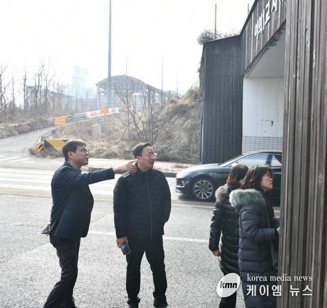 수원시 영통구 생생현장해결단, 이의1교 지하차도 주민 요구 사항 확인차 현장 행정