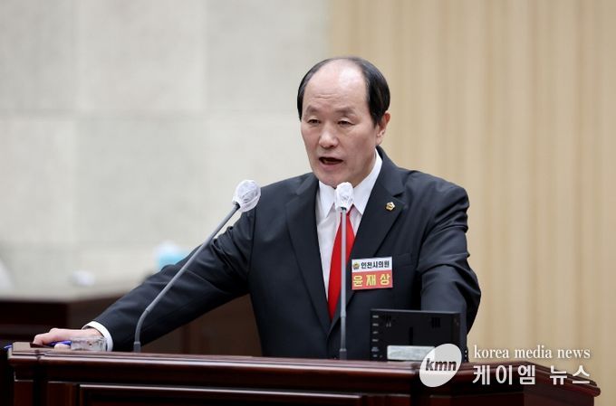 인천시의회 윤재상 의원, 덕신고 기숙사 운영비 지원 형평성 문제 재차 제기