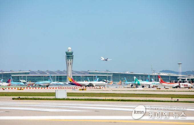 인천공항 외부 전경