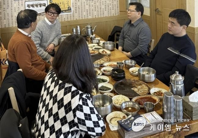 수원시 영통구 영통1동·백양티앤에스(주) 업무 간담회 개최