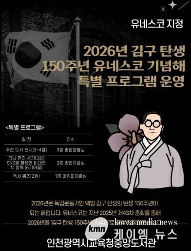 ‘김구 탄생 150주년 유네스코 기념의 해’ 행사