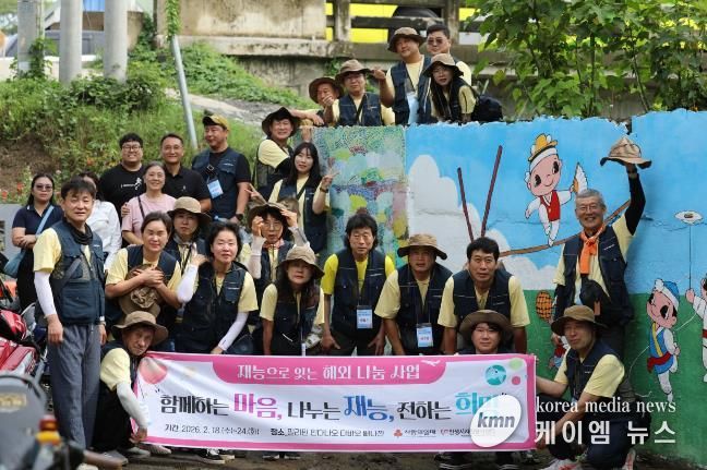 안성시자원봉사센터 재능기부봉사단, 필리핀 현지 맞춤형 봉사활동 이어가다