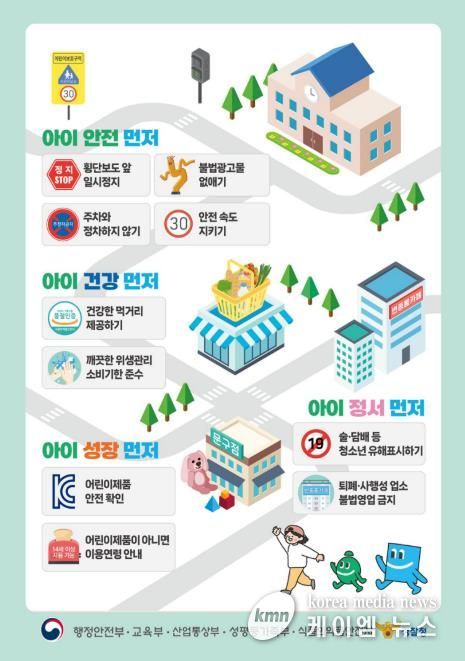 오산시, 신학기 맞아 초등학교 어린이보호구역 불법 주·정차 특별단속 실시