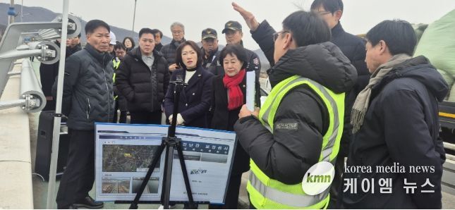 박명숙·이혜원 의원, 양평대교·양근대교 추락 방지 안전난간 설치 앞두고 현장 사전점검