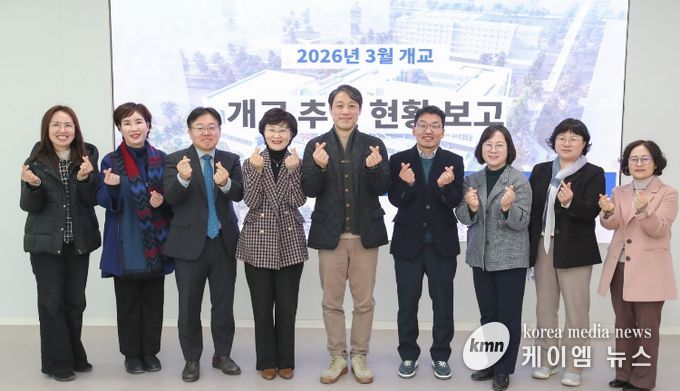 인천시의회 교육위, 3월 개교 앞둔 인천윤슬초교 현장 점검