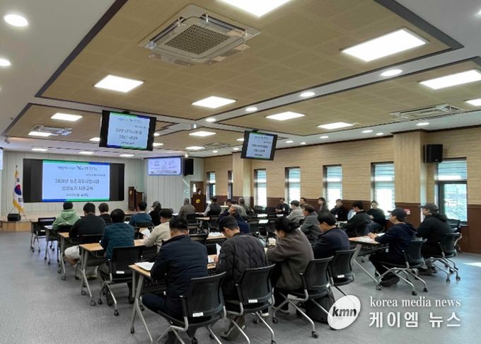 연천군, 2026년 농촌지도시범사업 선정농가 사전교육 진행